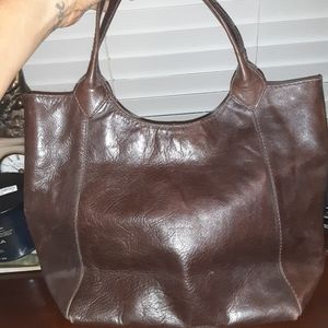 Vintage Brown Leather Purse